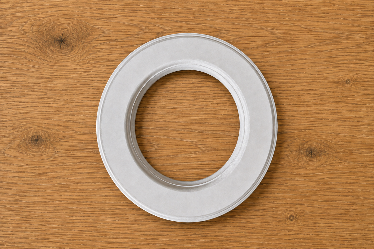 Wooden Frame for Round-Line – Light Grey