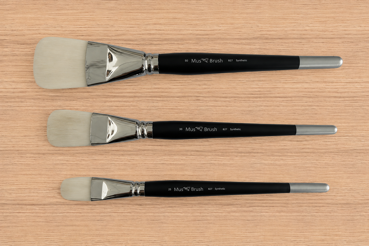Mus Brush serie XL 01 - Bright - Synthetisch