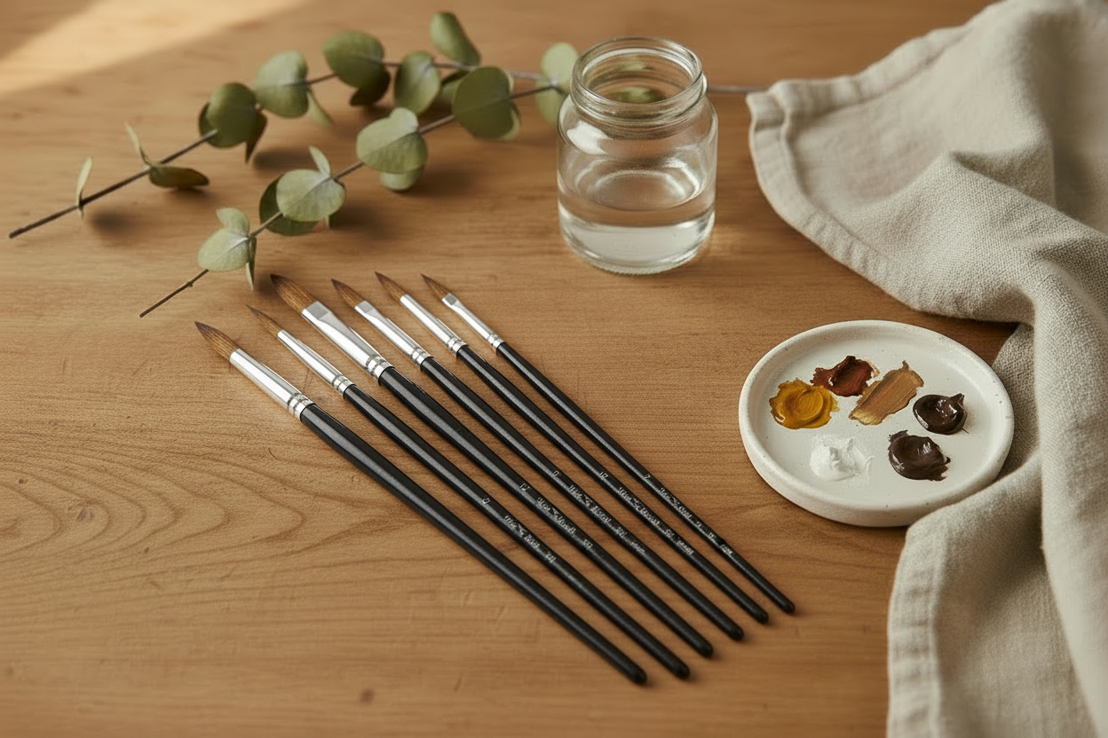 Mus Brush Serie 301 Weasel productfoto