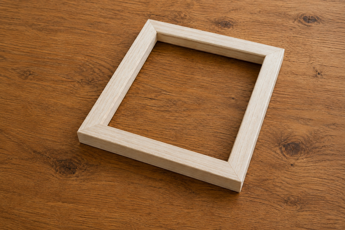 Houten lijst voor schilderpanelen