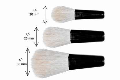 Mus Brush serie 701 - Complete Set (3-delig) - Mopblender - Geitenhaar
