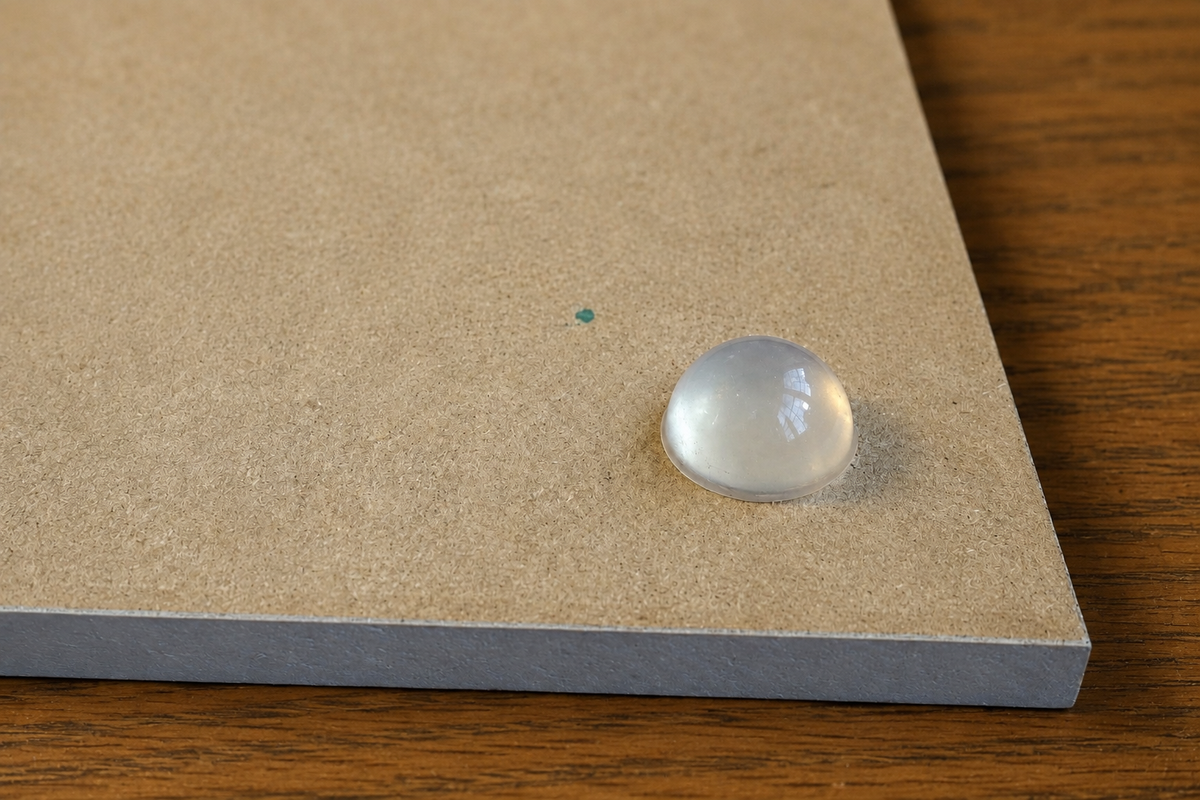 Self-adhesive hanging plate for Muspaneel