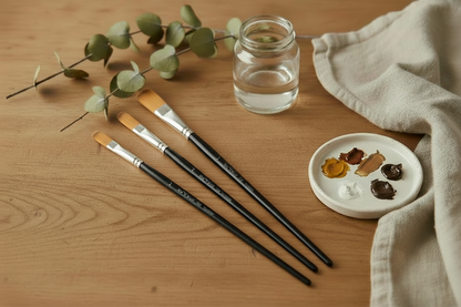 Mus Brush flat blender iets boller